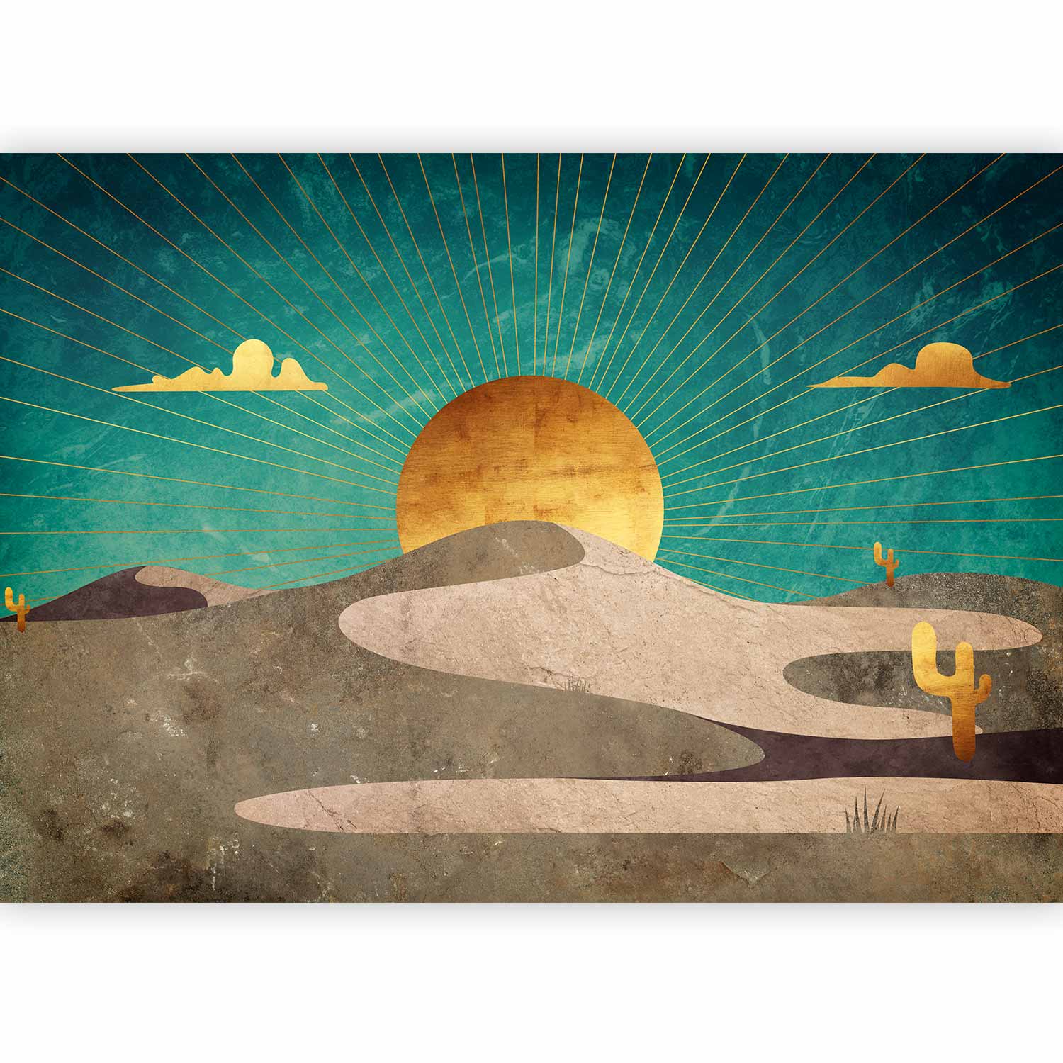 Wall Mural Morning in the Desert