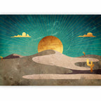 Wall Mural Morning in the Desert