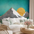 Abstract Wilderness Landscape Wall Mural