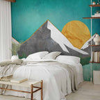 Abstract Wilderness Landscape Wall Mural