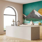 Abstract Wilderness Landscape Wall Mural