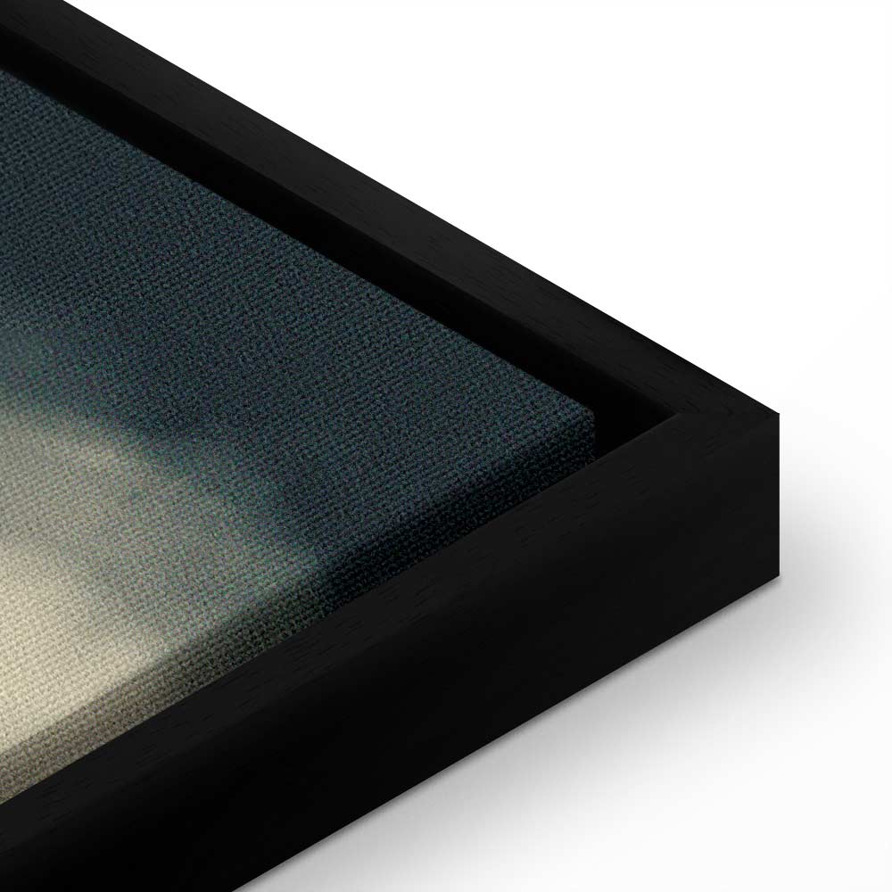 Mountain Landscape Calm Wide Canvas Print