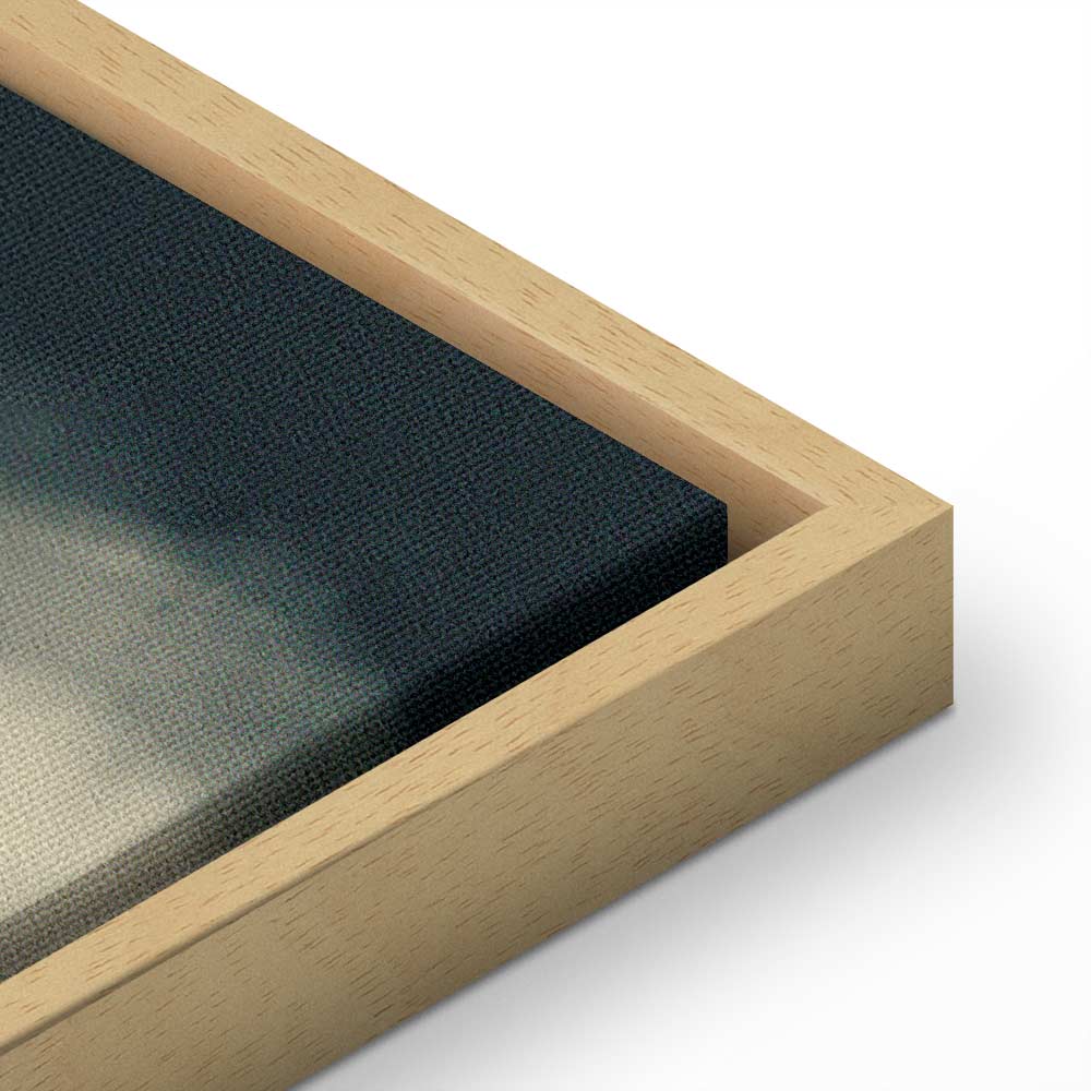 Mountain Landscape Calm Wide Canvas Print