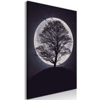 Lone Tree Canvas Print - Vertical (1 Part)