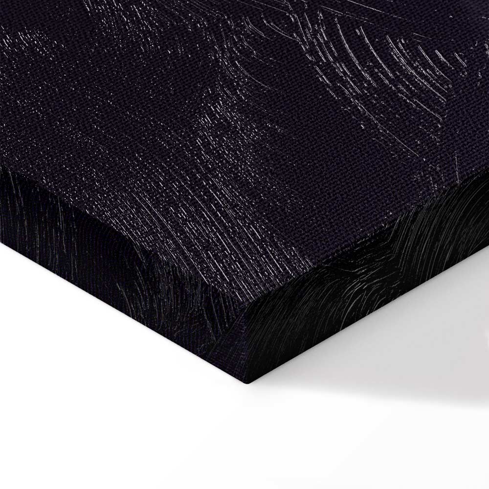 Lone Tree Night Landscape Canvas Print