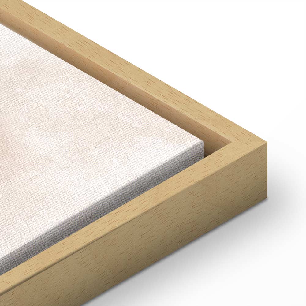 Abstract Winter Trees Watercolor Landscape Canvas Print