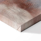 Abstract Winter Trees Watercolor Landscape Canvas Print