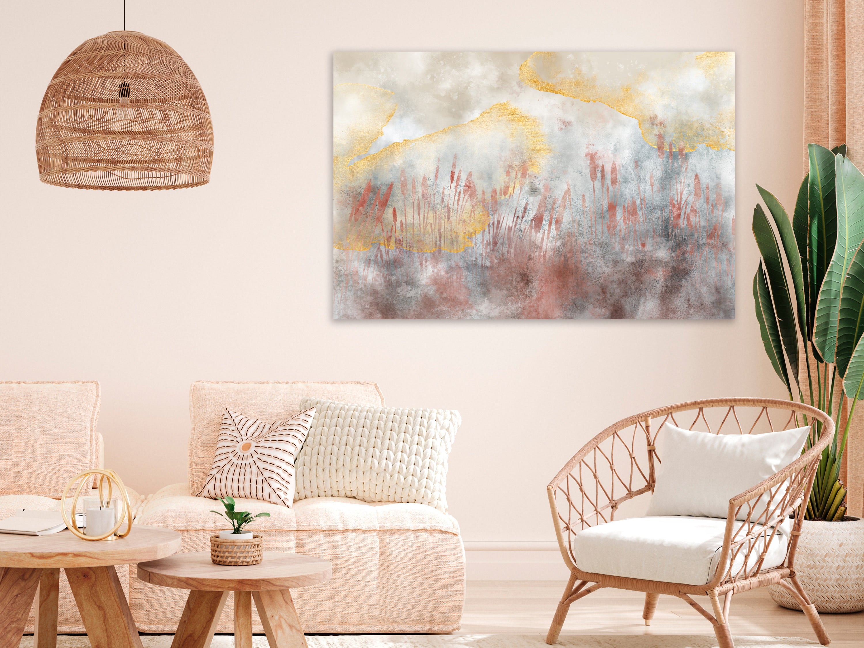 Canvas Print - Playing Wind (1 Part) Wide