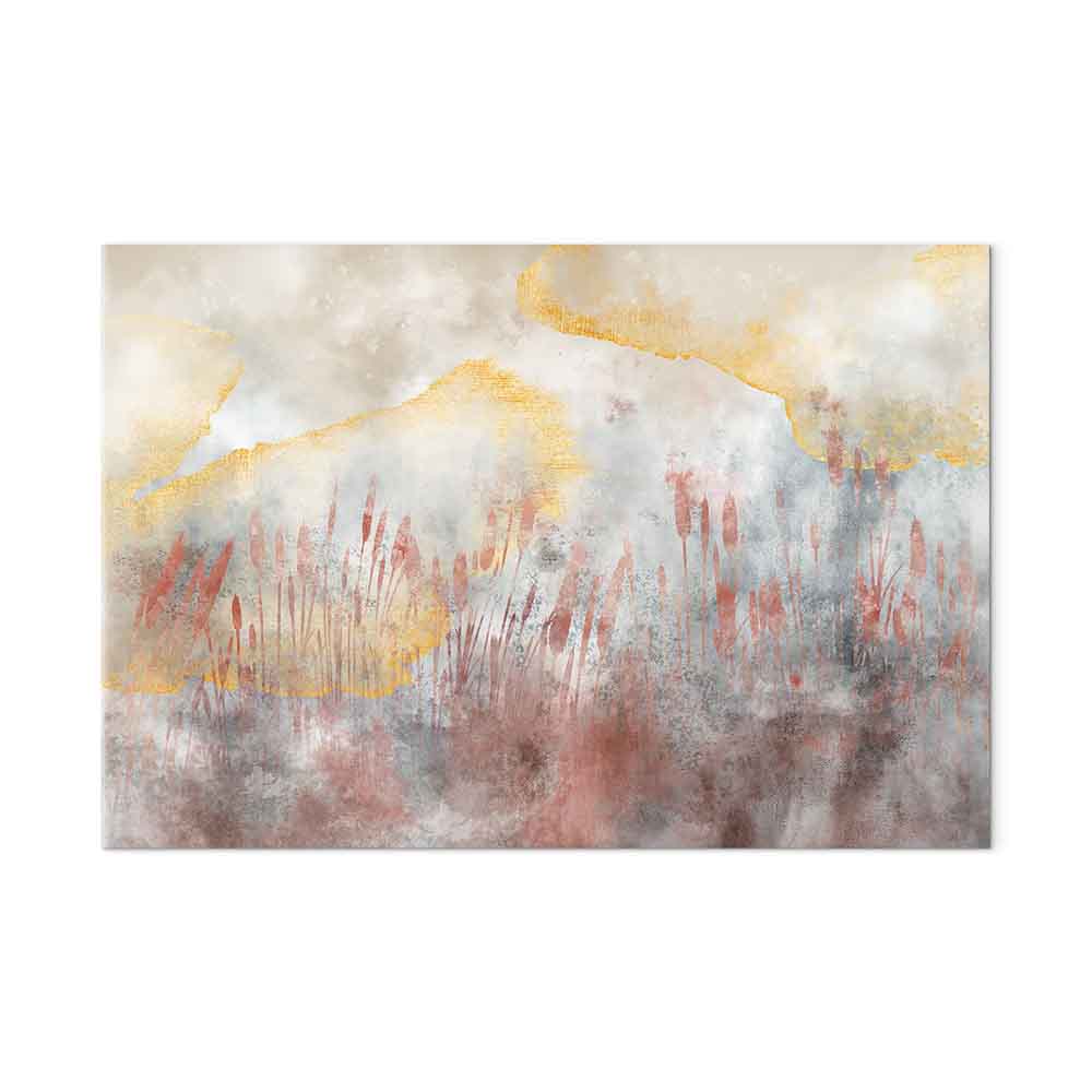 Abstract Wind Texture Landscape Canvas Print