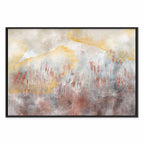 Abstract Wind Texture Landscape Canvas Print