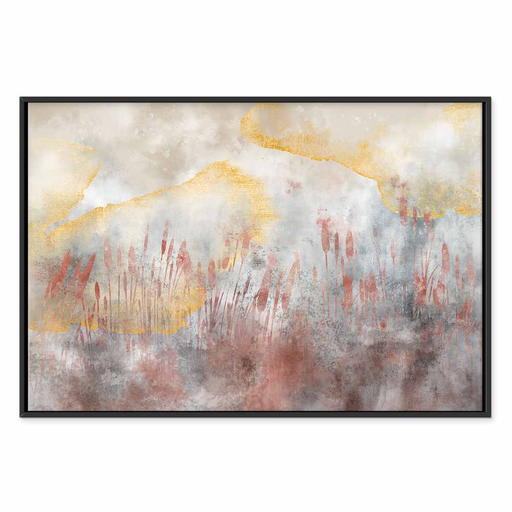 Abstract Wind Texture Landscape Canvas Print