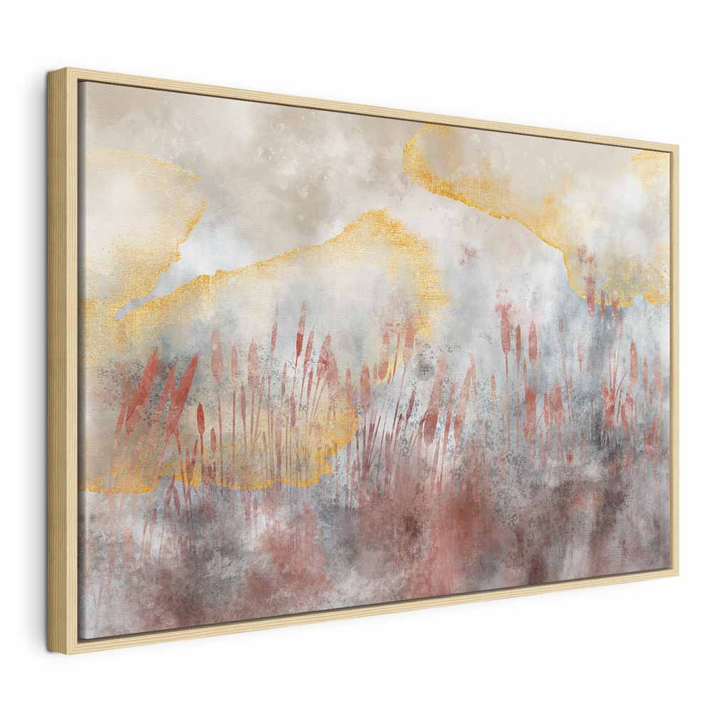 Abstract Wind Texture Landscape Canvas Print