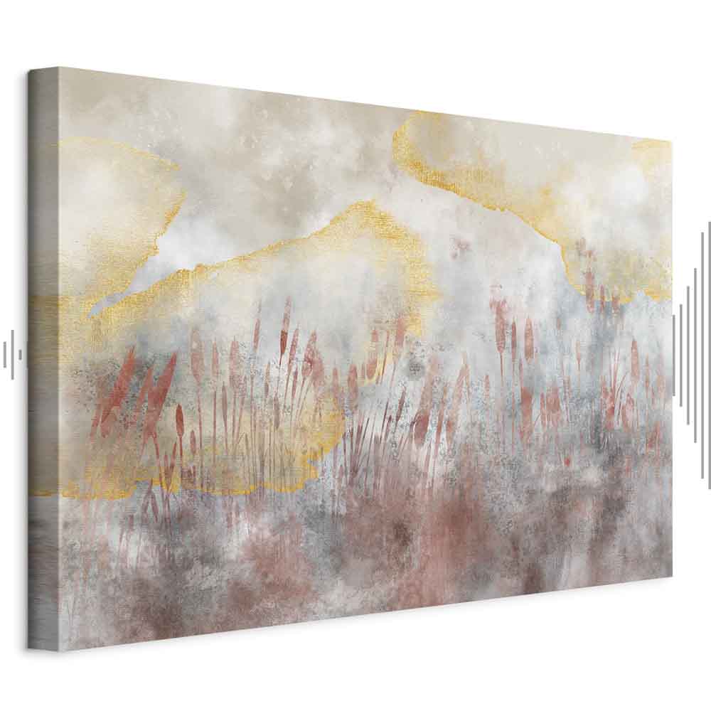 Abstract Wind Texture Landscape Canvas Print