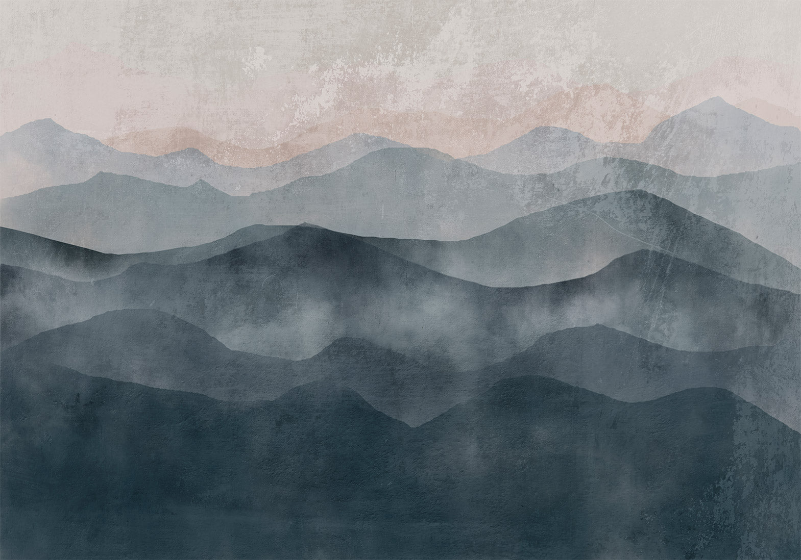 Wall Mural - Blue Mountains Landscape