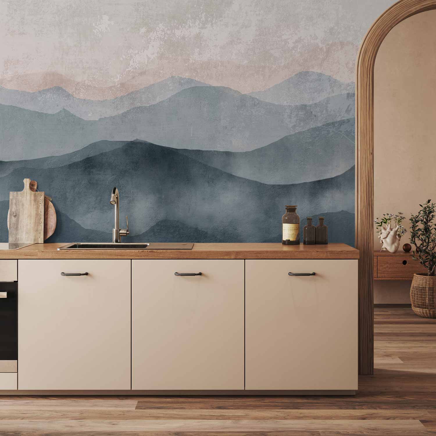 Wall Mural - Blue Mountains Landscape