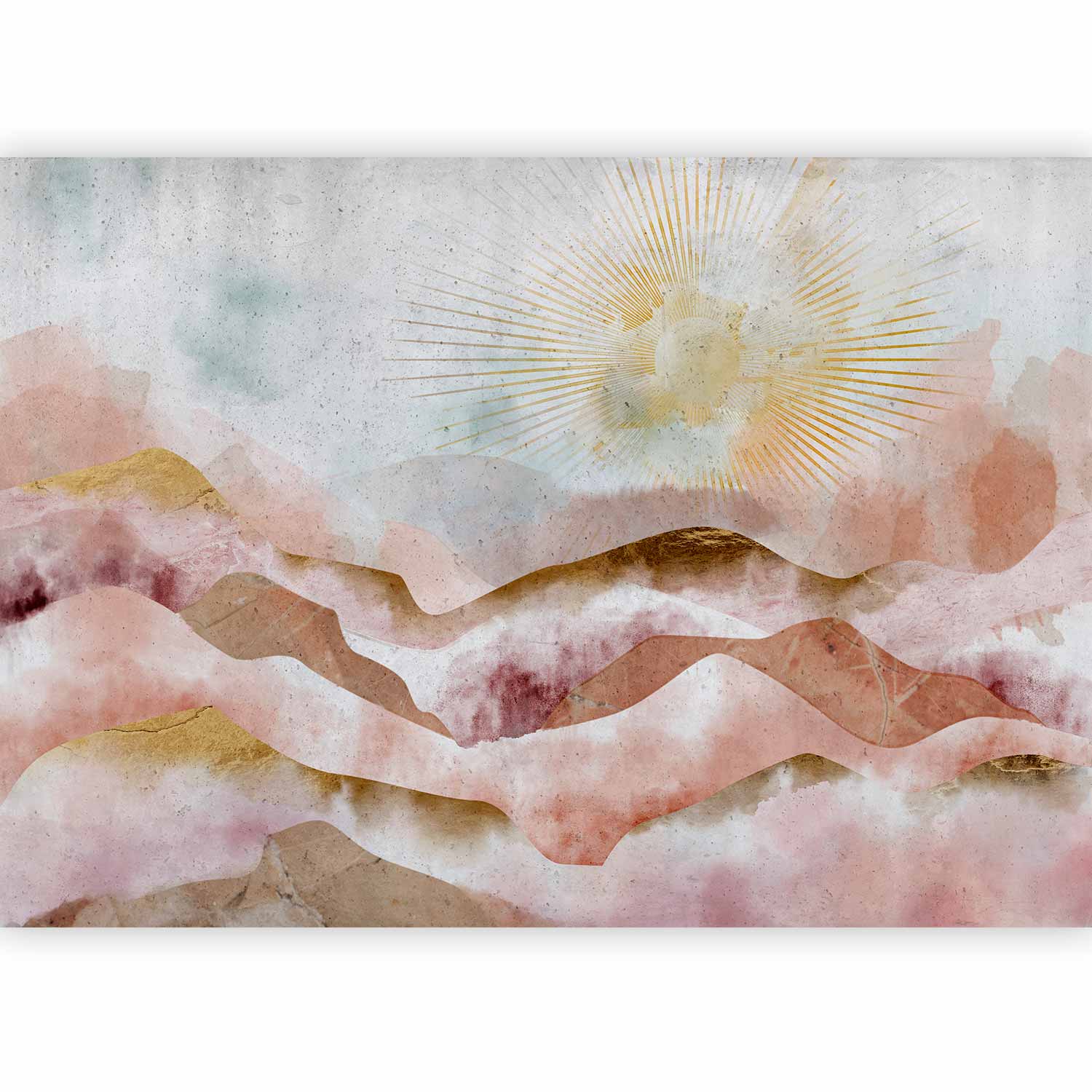 Wall Mural Majestic Mountains Landscape