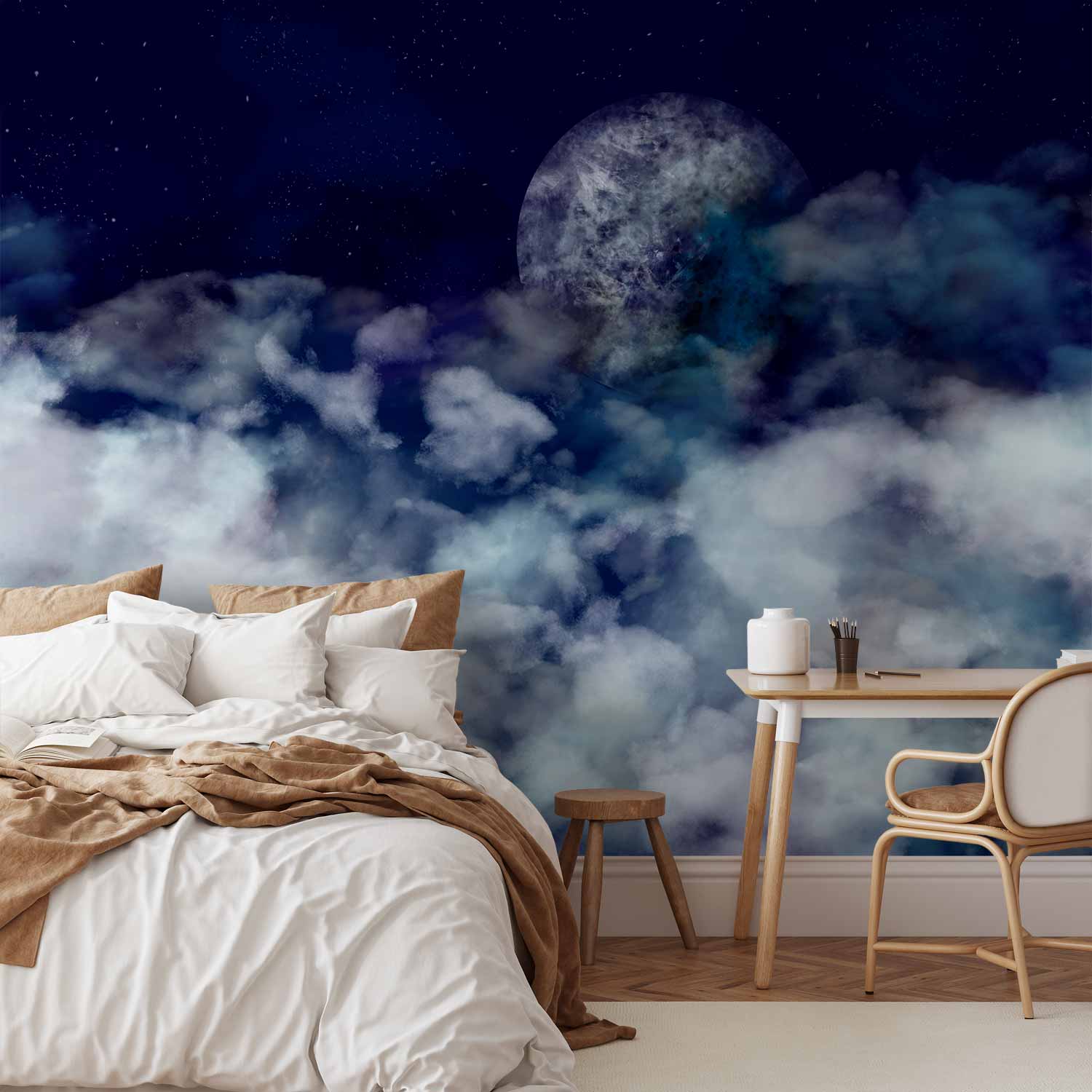 Wall Mural Journey to the Moon