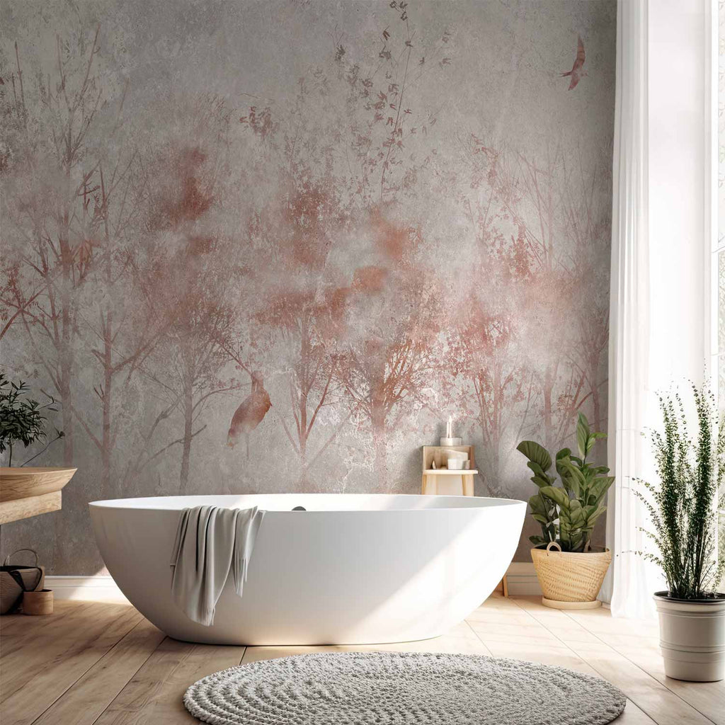 Abstract Autumn Landscape Wall Mural