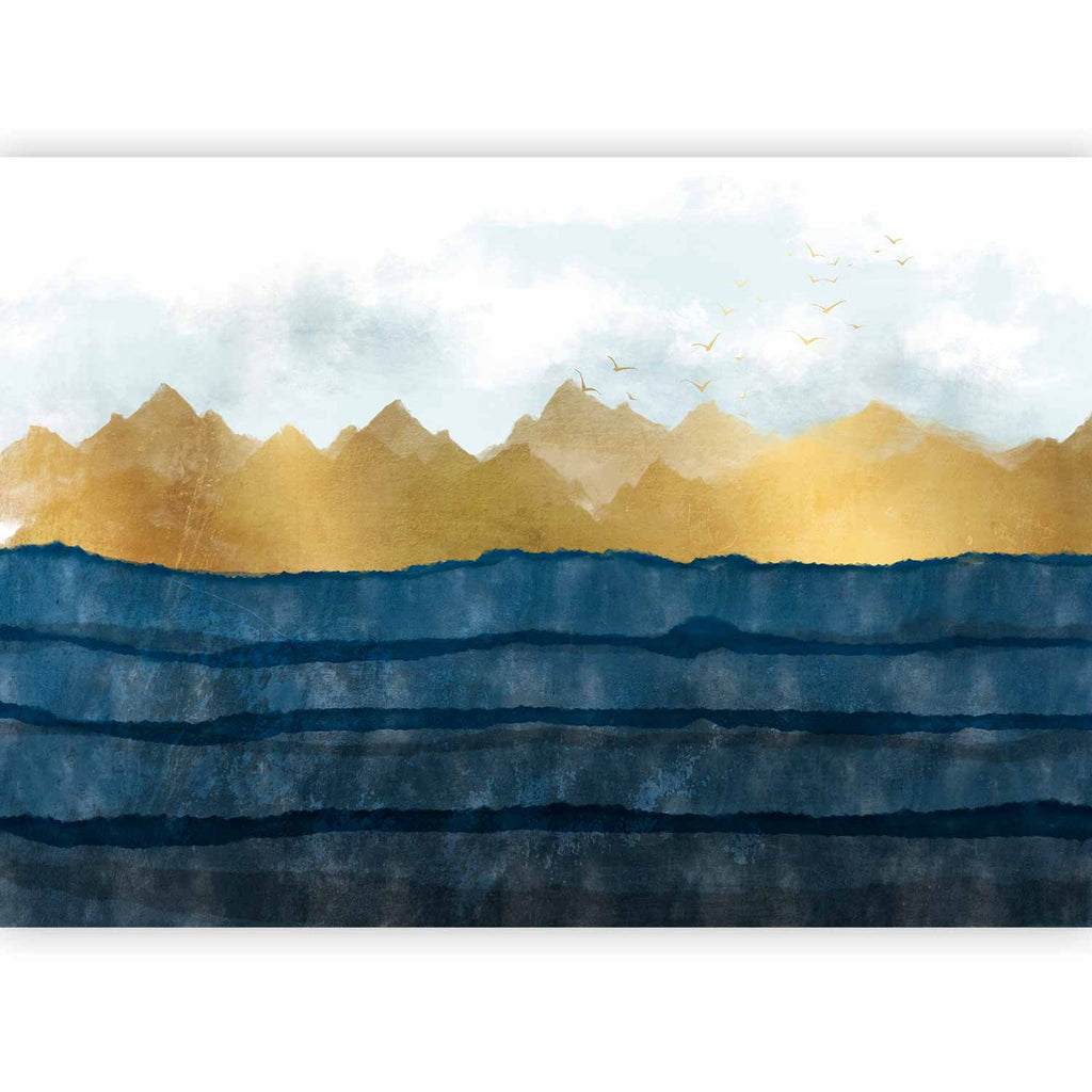 Wall Mural - Dawn in the Mountains - Second Variant