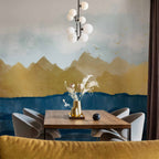 Wall Mural - Dawn in the Mountains - Second Variant