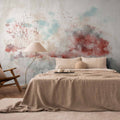 Autumn Lake Trees Wall Mural