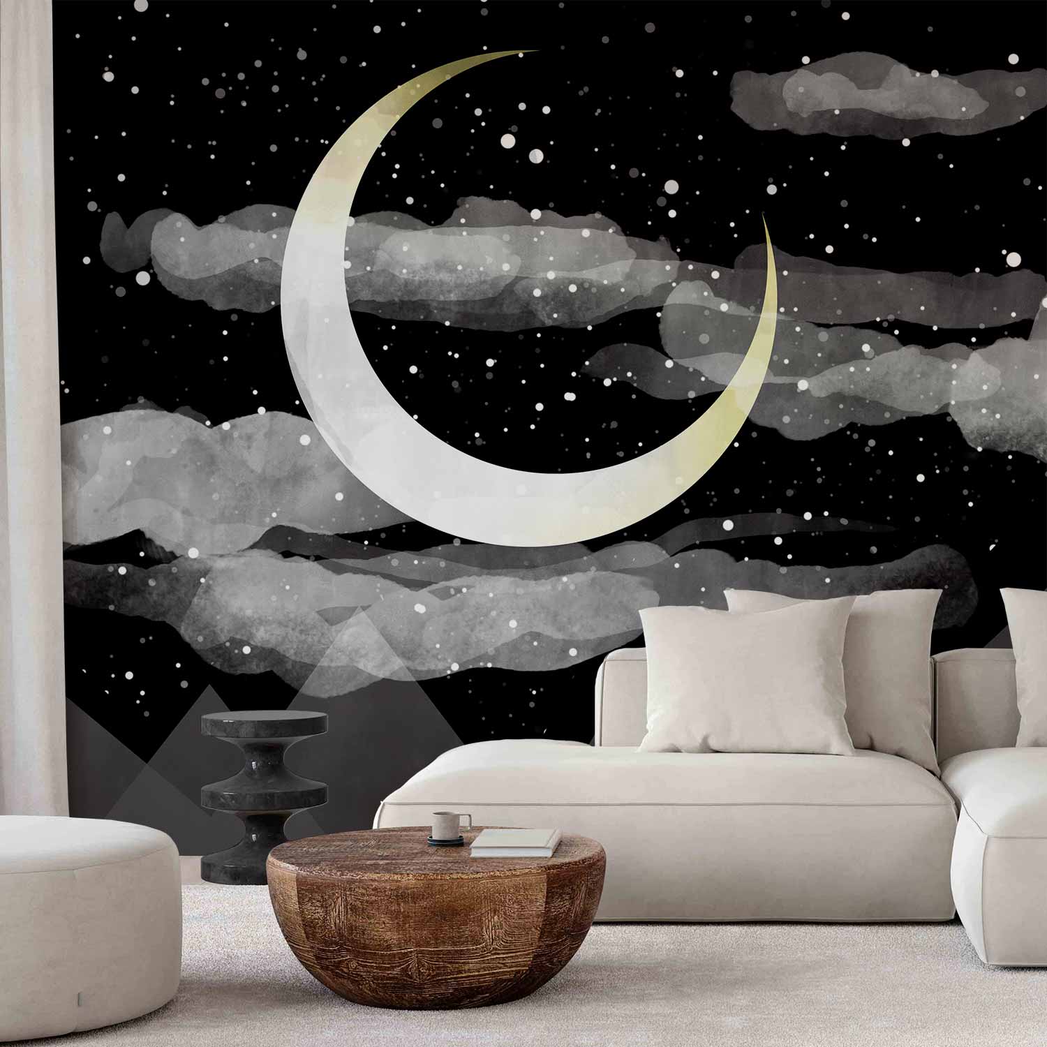 Wall Mural Night Glow - Landscapes