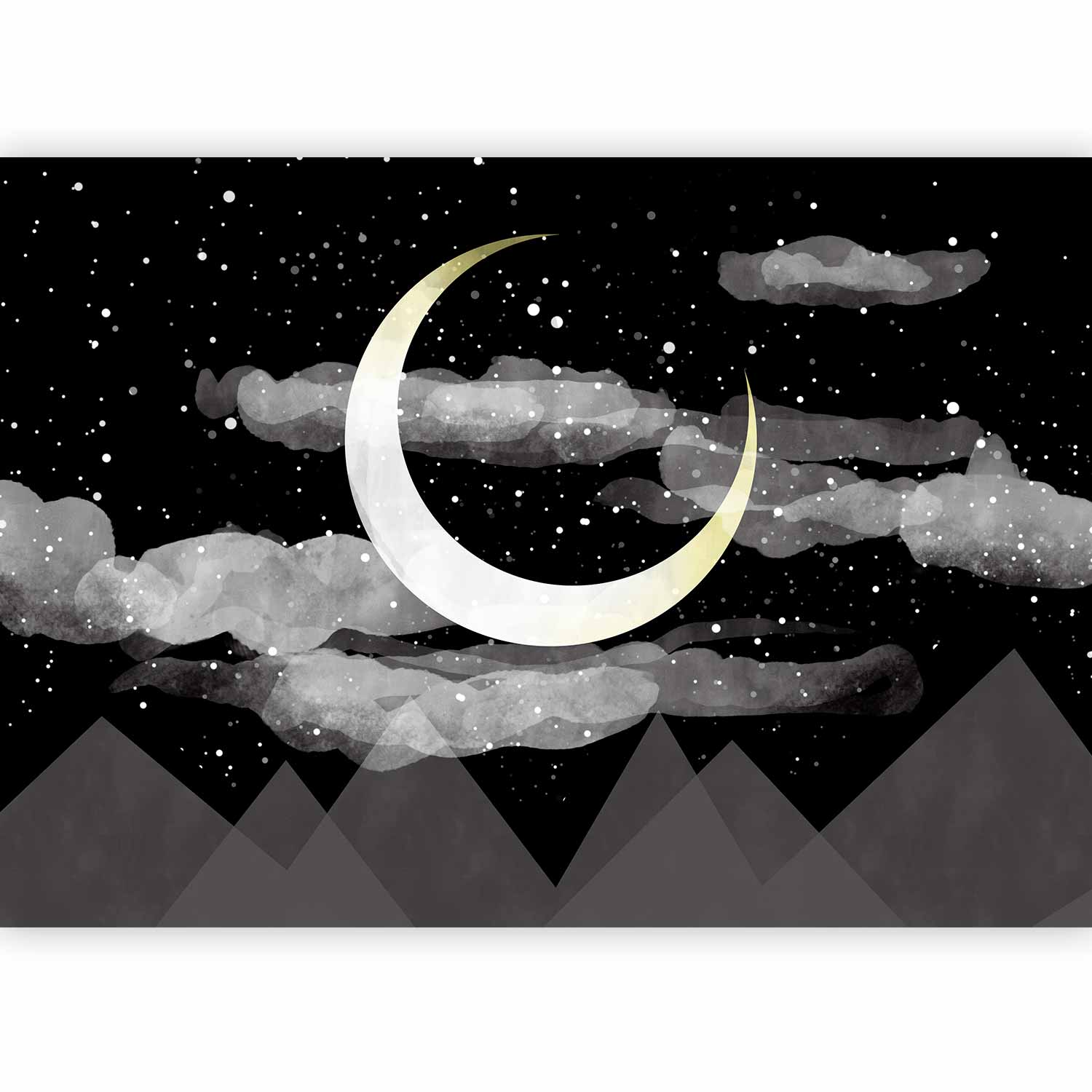 Wall Mural Night Glow - Landscapes