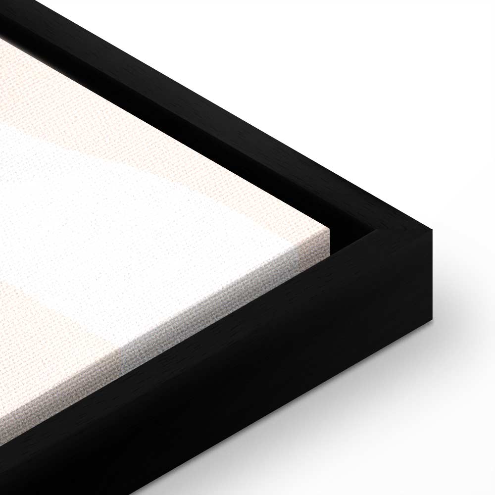 Sunset Lake Birds Landscape Canvas Print