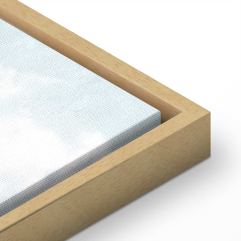 Morning Cranes Landscape Canvas Print