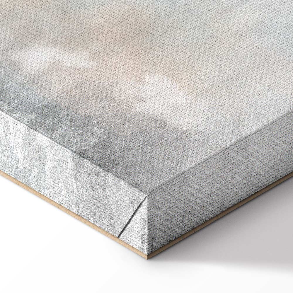 Morning Cranes Landscape Canvas Print