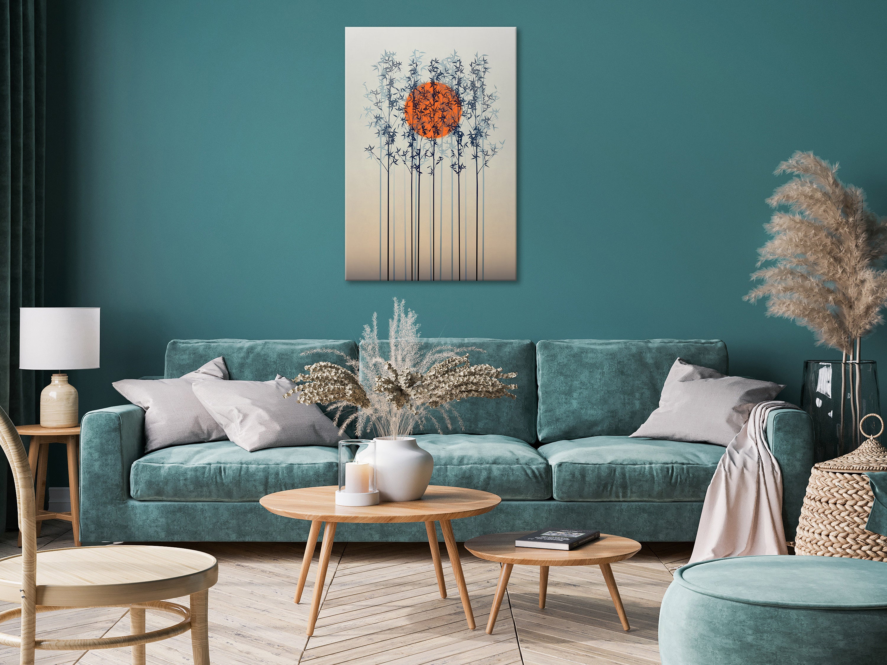 Canvas Print Lonely Twilight Vertical