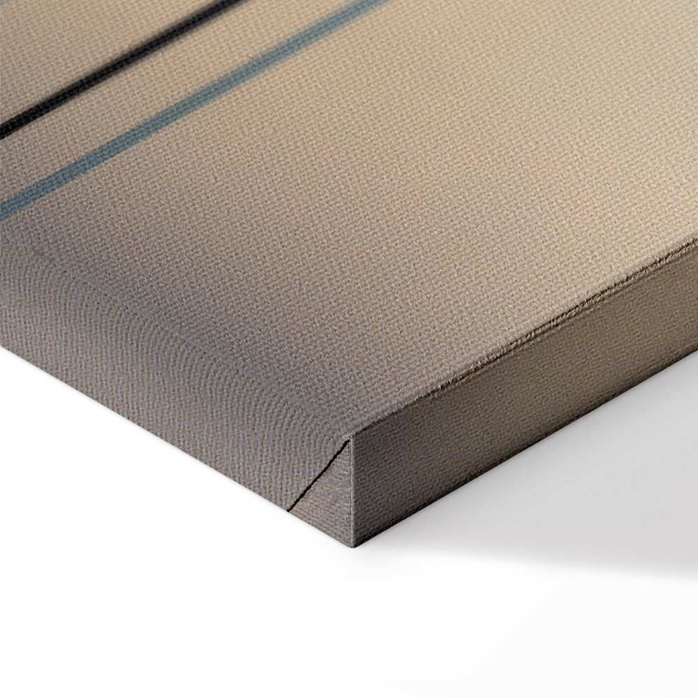 Lonely Twilight Tree Landscape Canvas Print