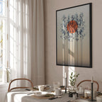 Lonely Twilight Tree Landscape Canvas Print