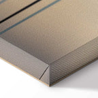 Lonely Twilight Tree Landscape Canvas Print