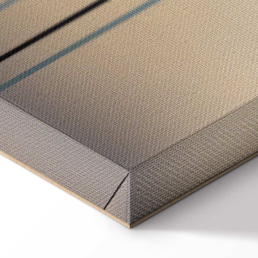 Lonely Twilight Tree Landscape Canvas Print