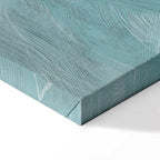 Night Ocean Waves and Ship Landscape Canvas Print