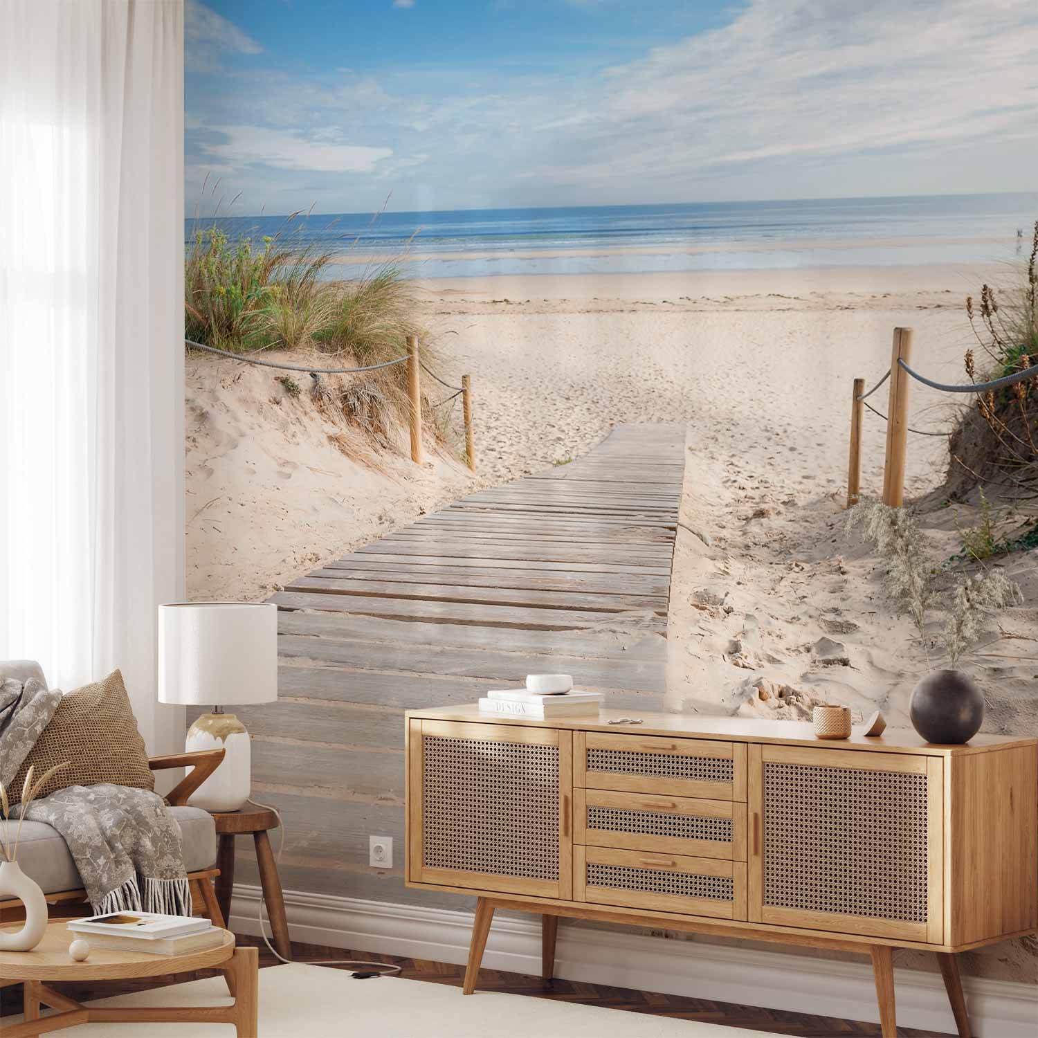 Sea Shoreline Landscape Wall Mural