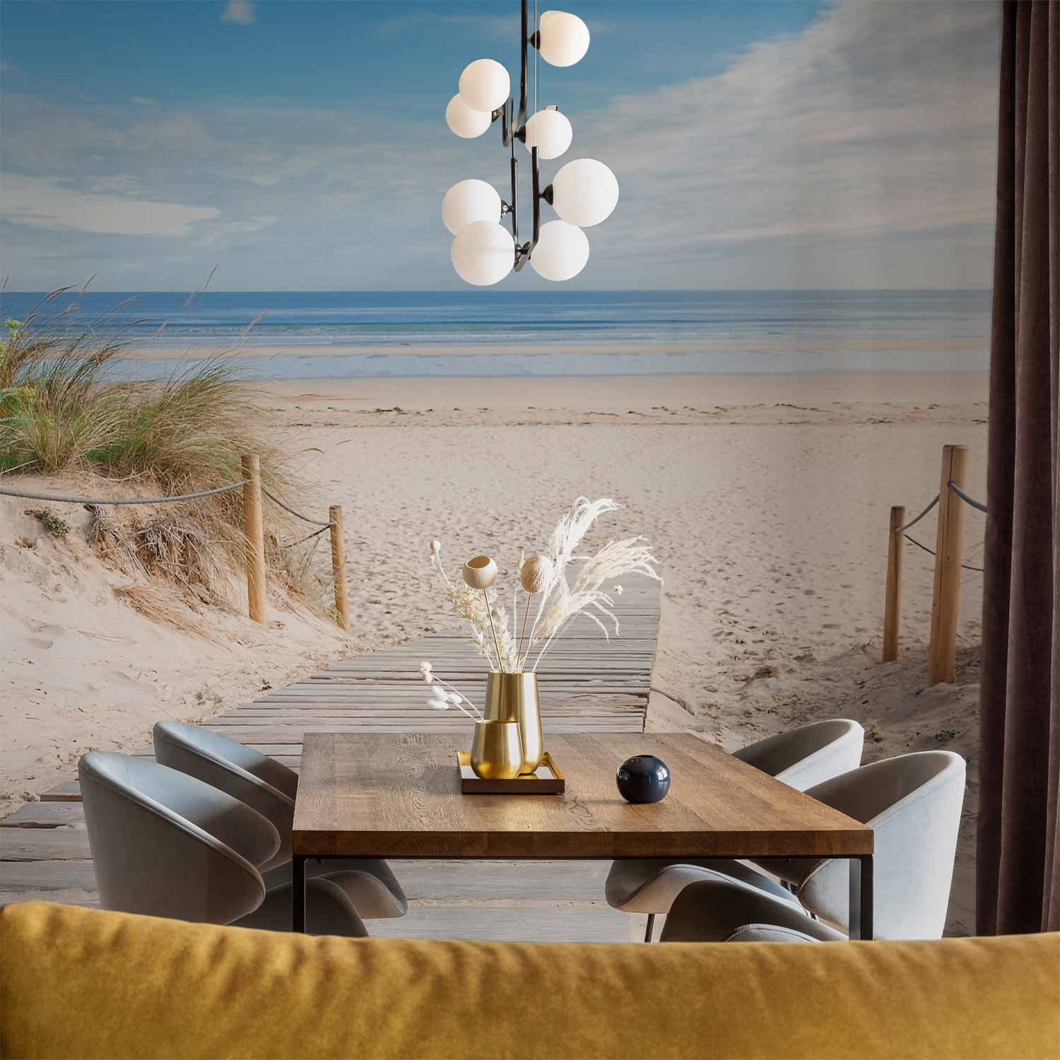 Sea Shoreline Landscape Wall Mural