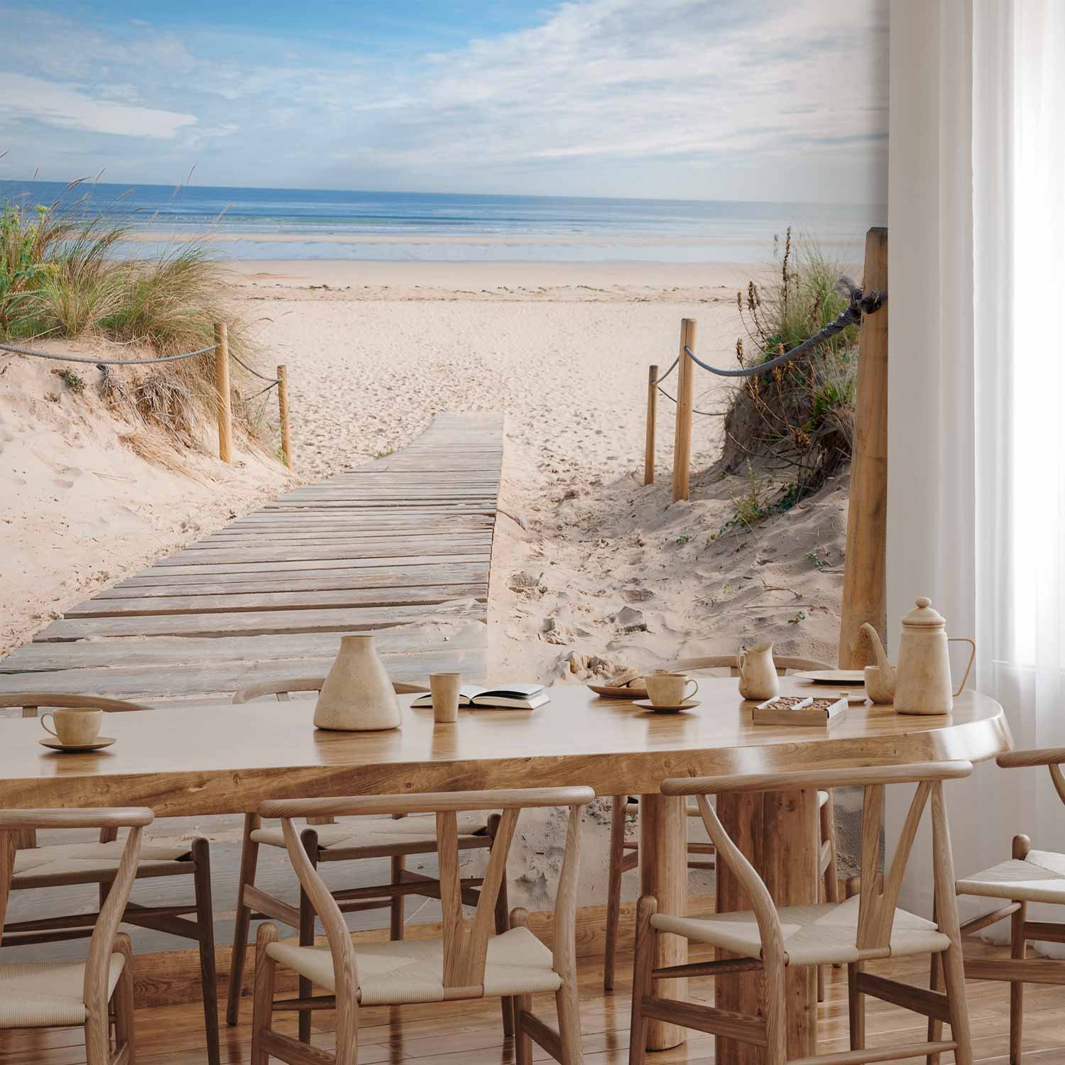 Sea Shoreline Landscape Wall Mural