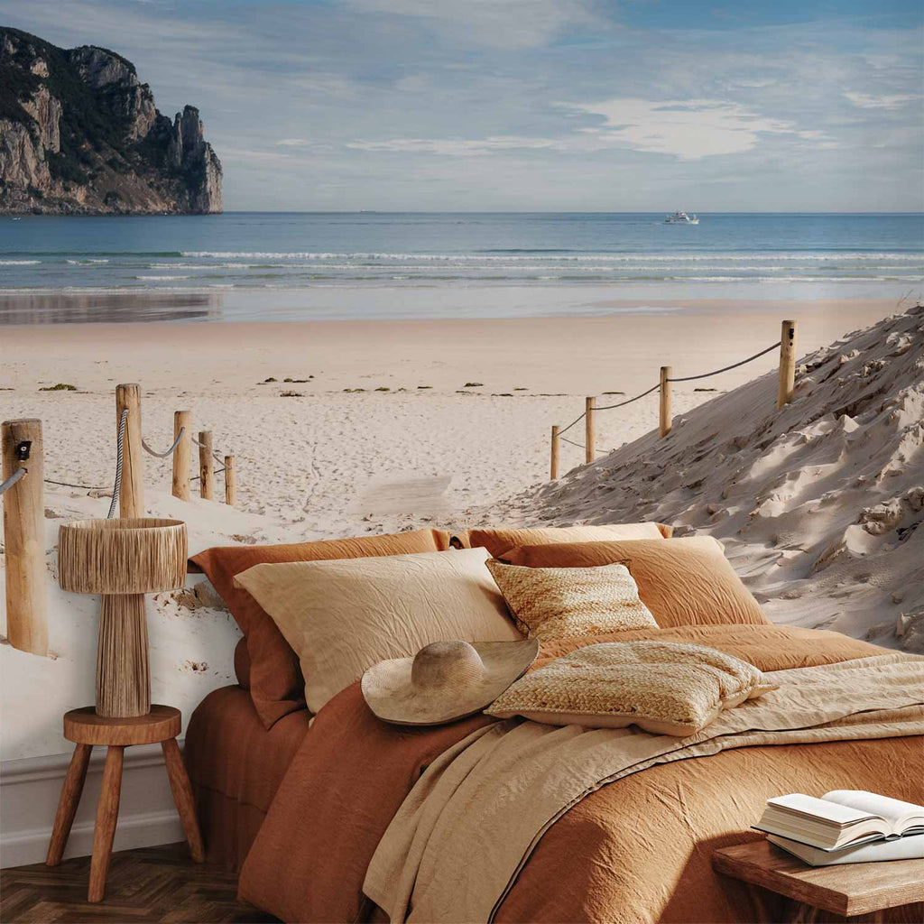 Hot July Sea Landscape Wall Mural