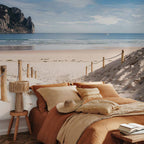 Hot July Sea Landscape Wall Mural