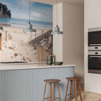 Hot July Sea Landscape Wall Mural
