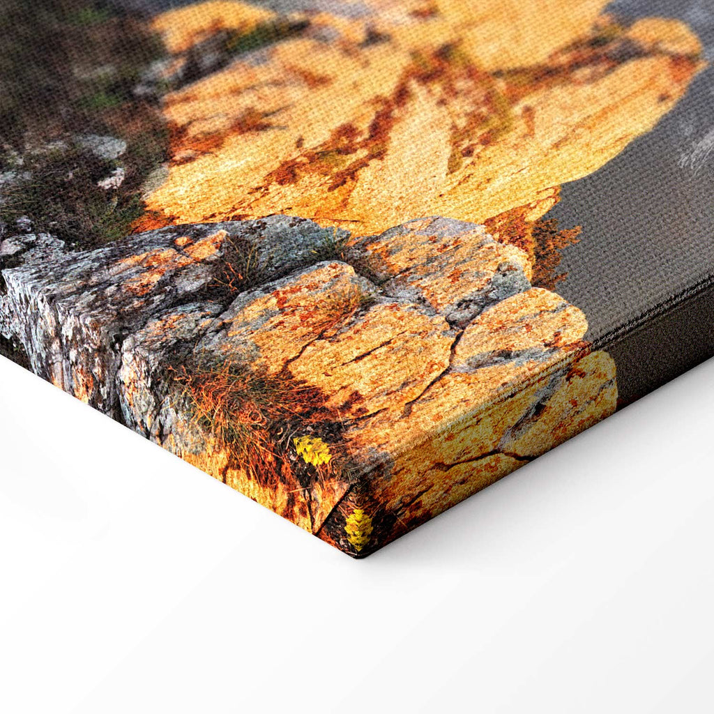 Sun Salutation Nature Landscape Canvas Print