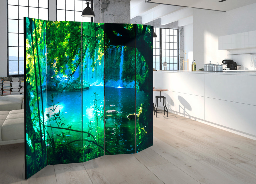 Kursunlu Waterfalls Forest 5-Panel Room Divider