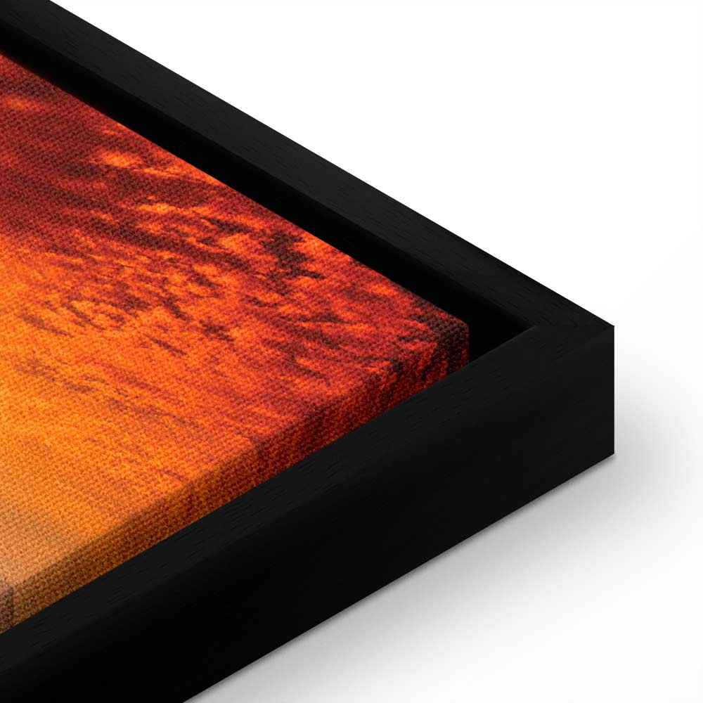 Ocean Waves Beach Landscape Canvas Print