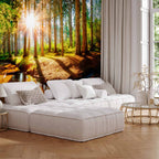 Forest River Landscape Wall Mural