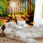 Forest River Landscape Wall Mural