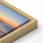 Sea Waves and Stone Narrow Canvas Print