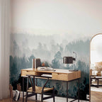 Winter Forest Landscape Wall Mural