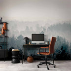 Winter Forest Landscape Wall Mural